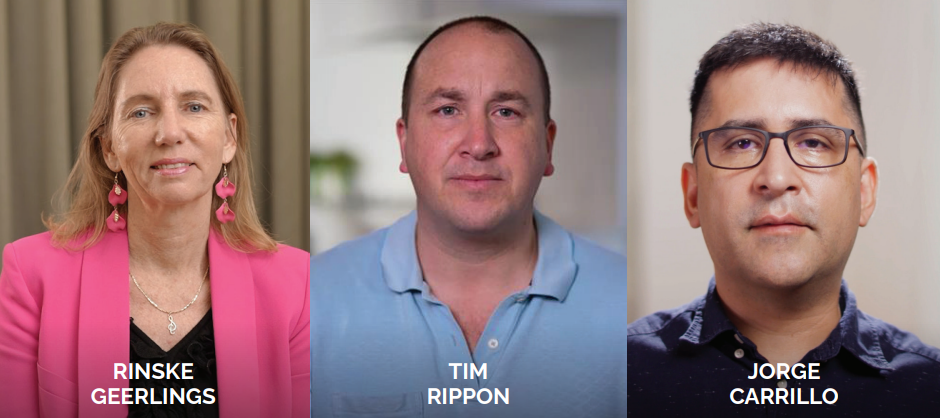 Rinske Geerlings, Tim Rippon & Jorge Carrillo
